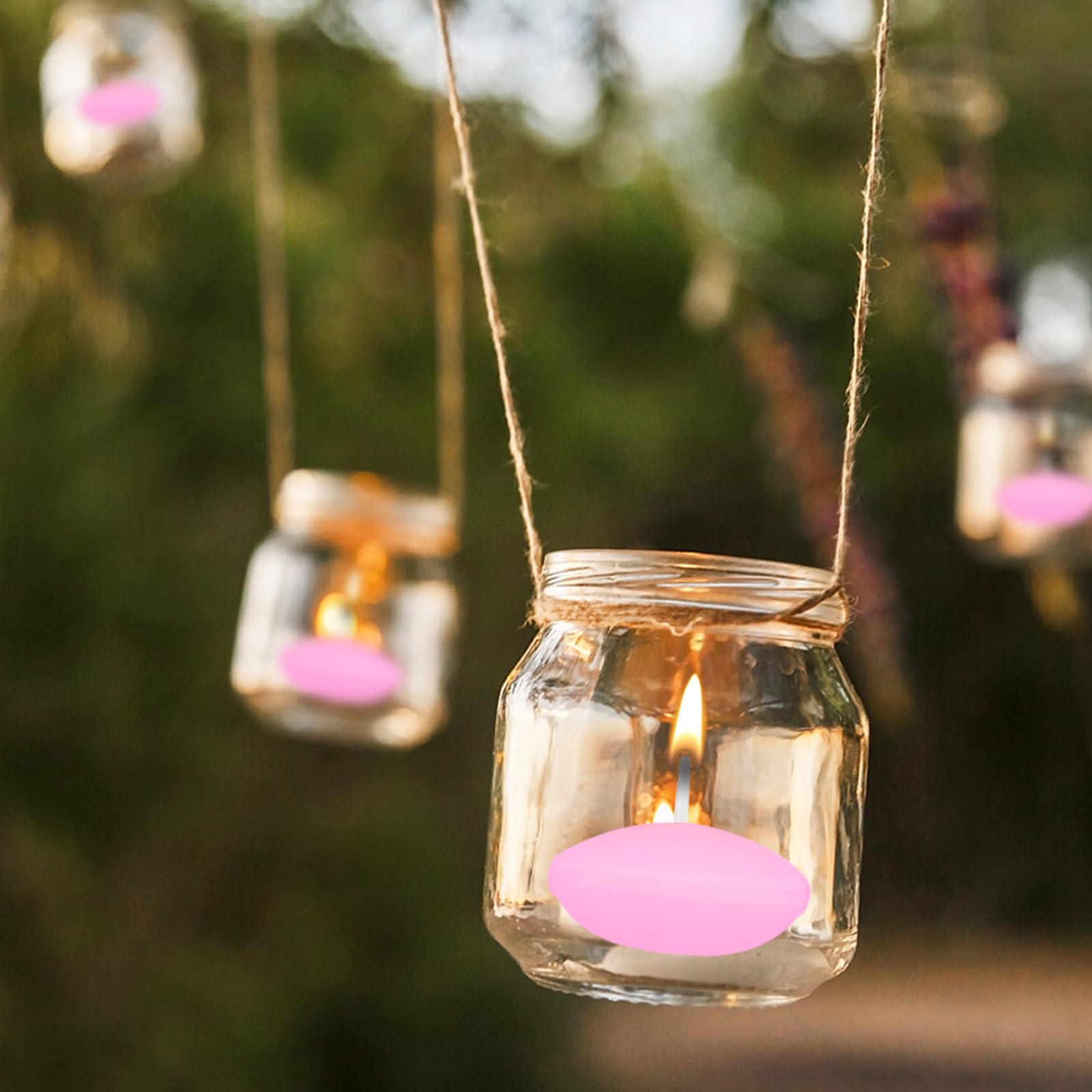 Bolsius Lot De 20 Bougies Flottantes Blanches De 4,4 C – 5 Heures De Cobustion + Heures