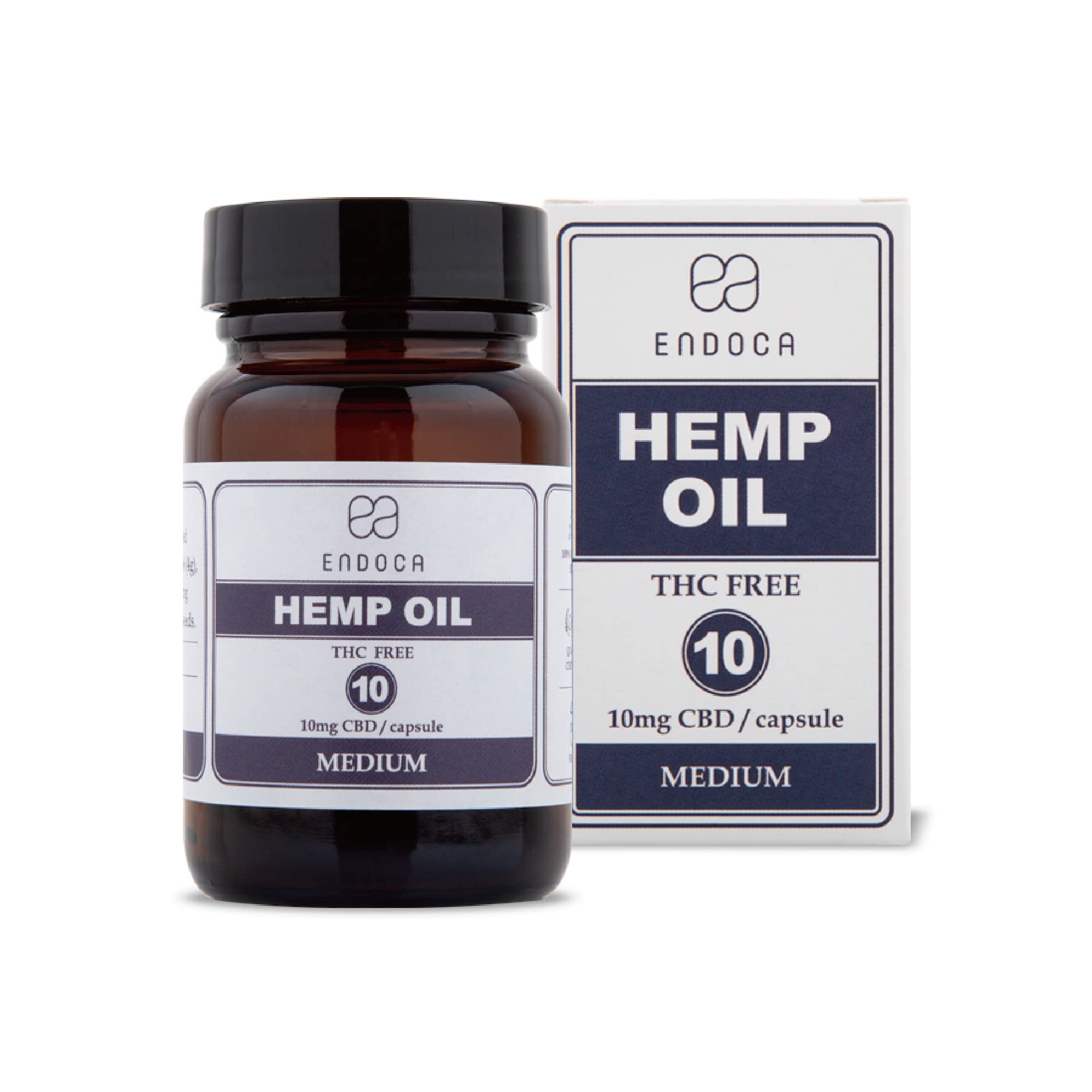 Amazon.co.jp: ENDOCA CBDオイル カプセルヘンプオイル 300mg CBD / 30 