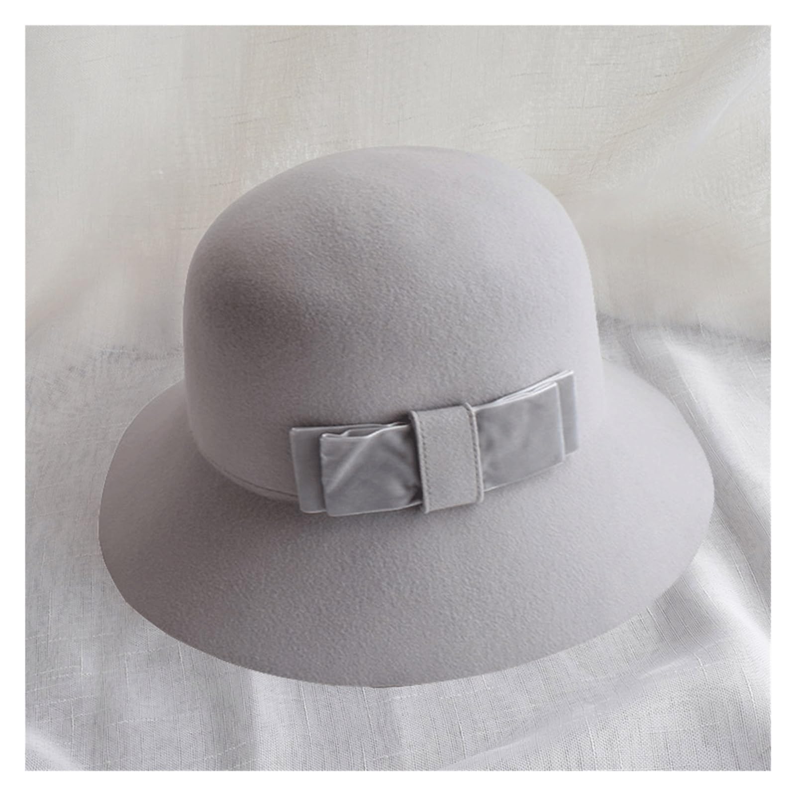 Chapeau bol en feutre pour femme idéal pour les sorties d'hiver