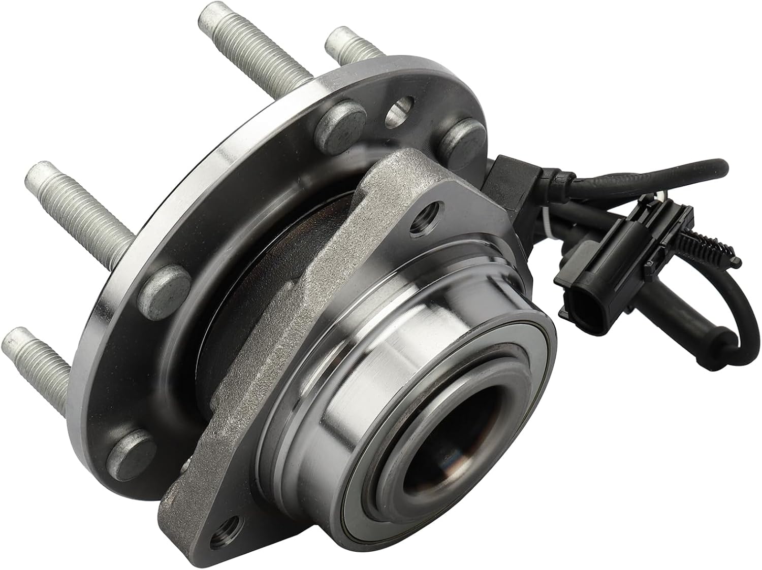 Front Wheel Bearing and Hub Assembly 513188x2FBM Compatible for Ascender, Bravada, Envoy, Rainier, Trailblazer 6 Lug W/ABS Wheel Hub Bearing Assembly (2 PCS FBM)