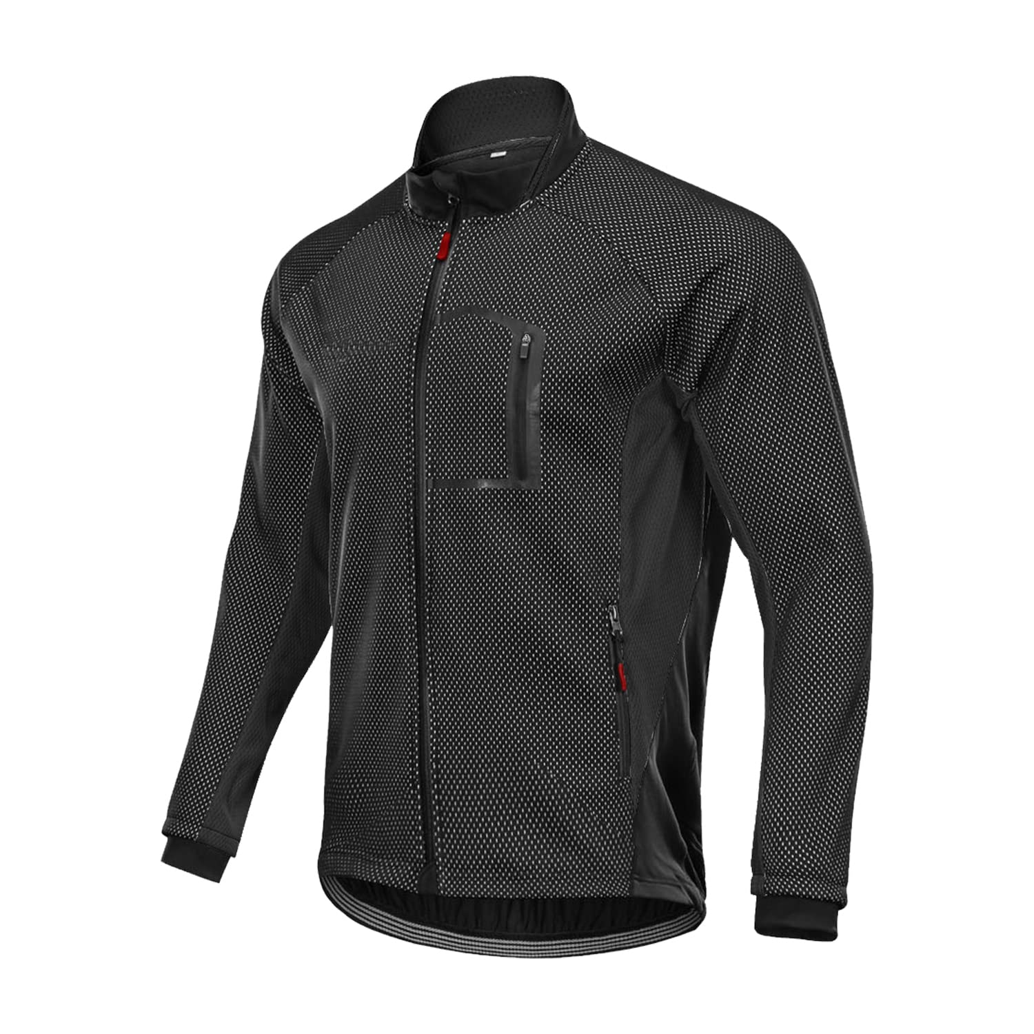 Herren Radjacke Set Winter Thermal Wasserdicht Winddicht Fahrradjacke Set Thermo Fleece Lange Radhose + Fahrradhose
