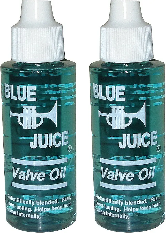 Blue Juice Óleo de válvula trompete com 2 unidades