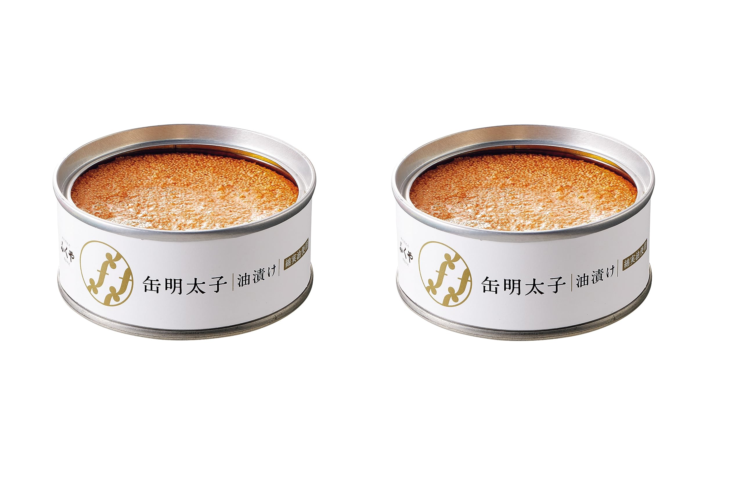 ふくや 缶明太子 油漬け