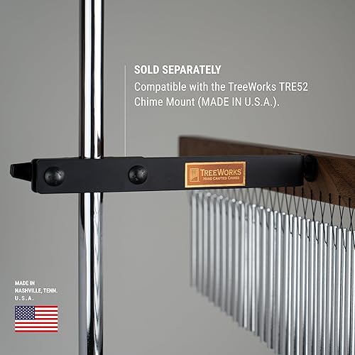 Miniatura 7 de TreeWorks Chimes Instrumento de percusión clásico de una sola fila de barra grande - Fabricado en Estados Unidos (TRE35)