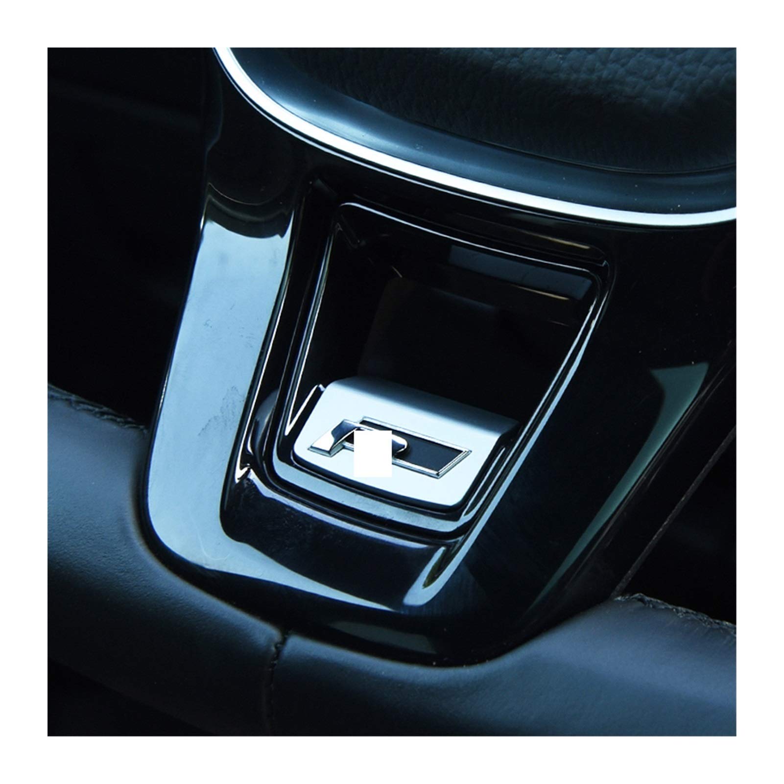 Car R Mark Line Garniture du Volant Autocollant for VW Golf 7 Golf 7.5 MK7 Arteon Passat B8 Accessoires DaJiKan (Color Name : Black)