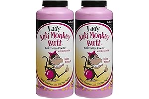 Lady Anti Monkey Butt Sweat Absorbing and Friction Fighting Body Powder