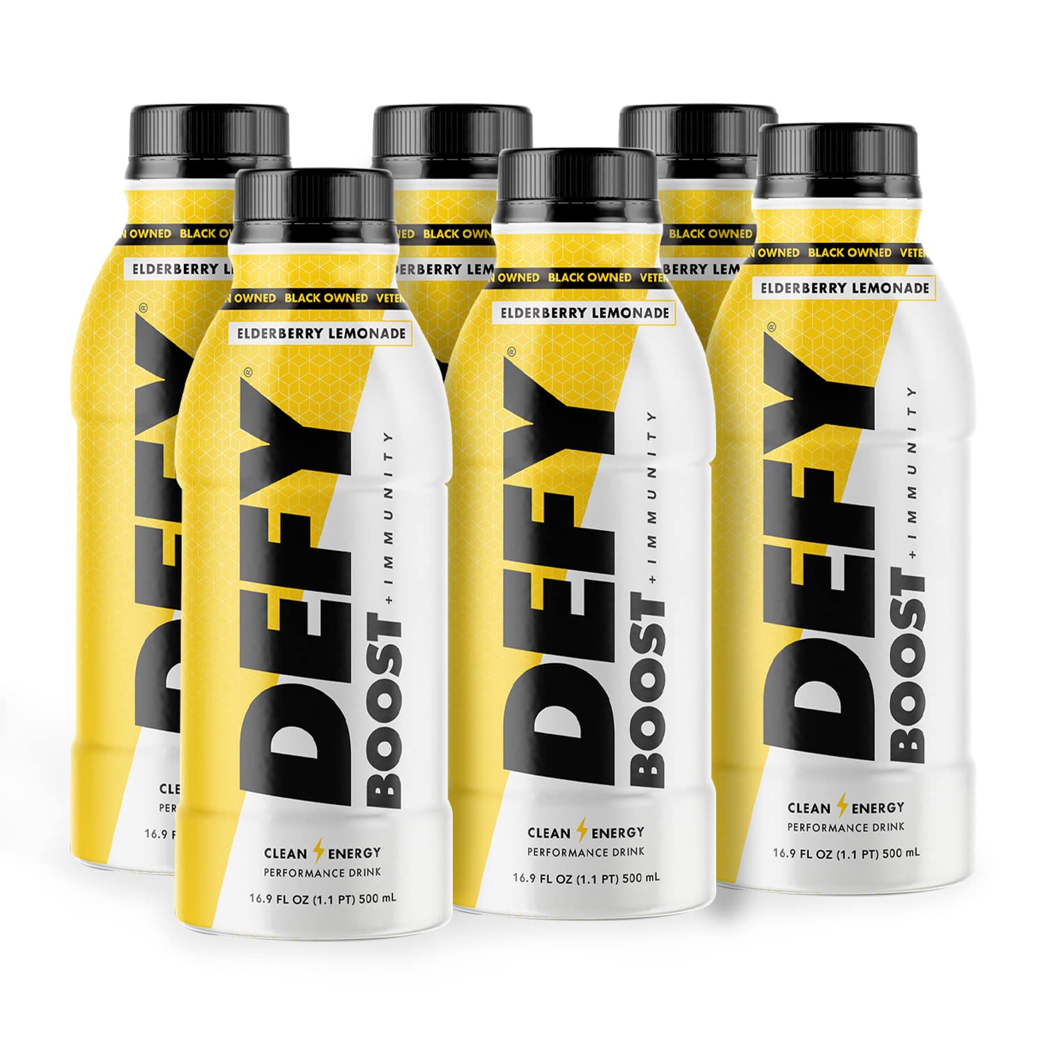 Buy DEFY Elderberry Lemonade Boost Beverages + Immunity Energy Drinks