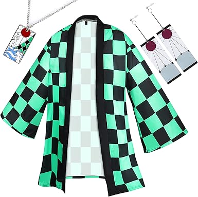 tanjiro button up shirt