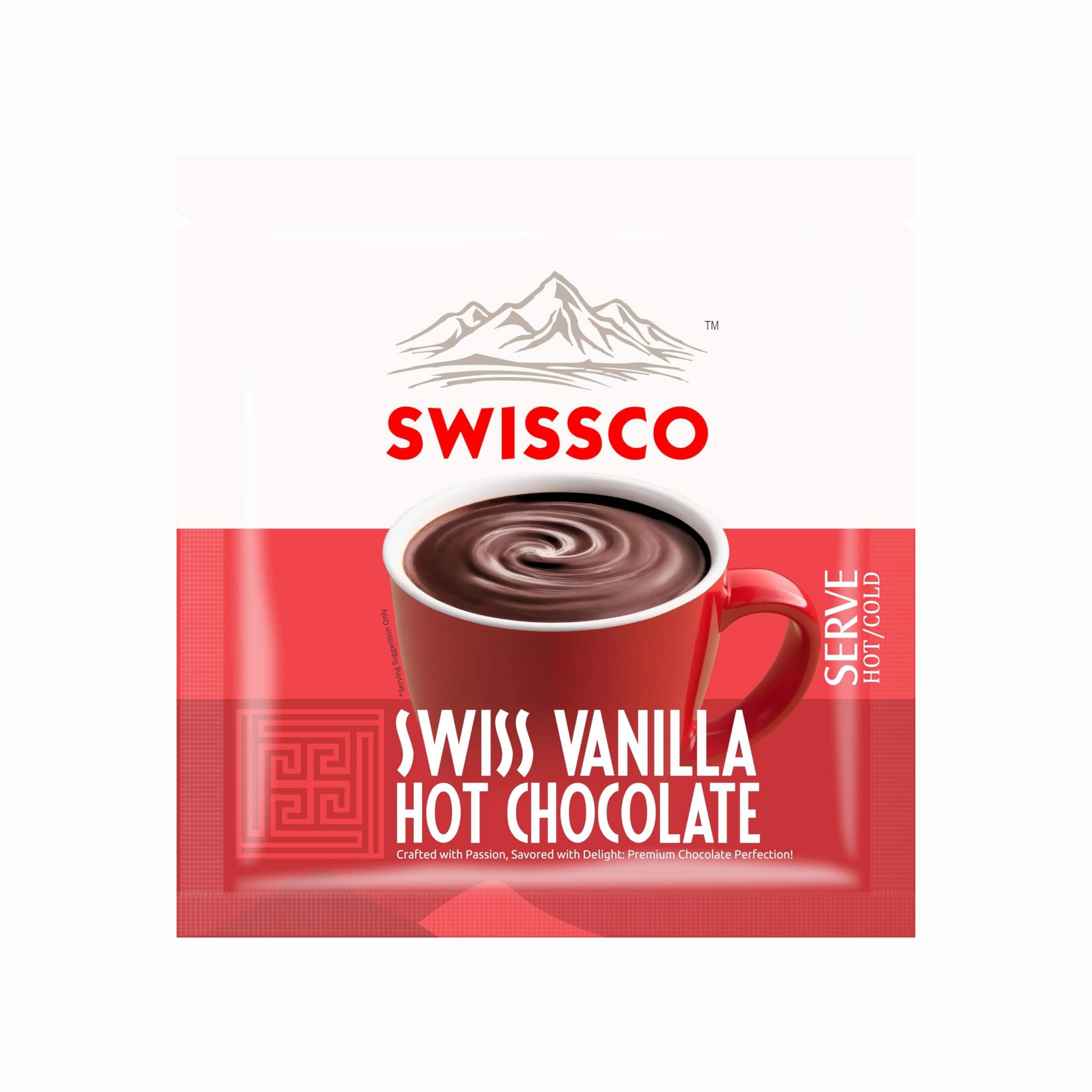 Swiss Vanilla Hot Chocolate Premix 25g x 10pcs