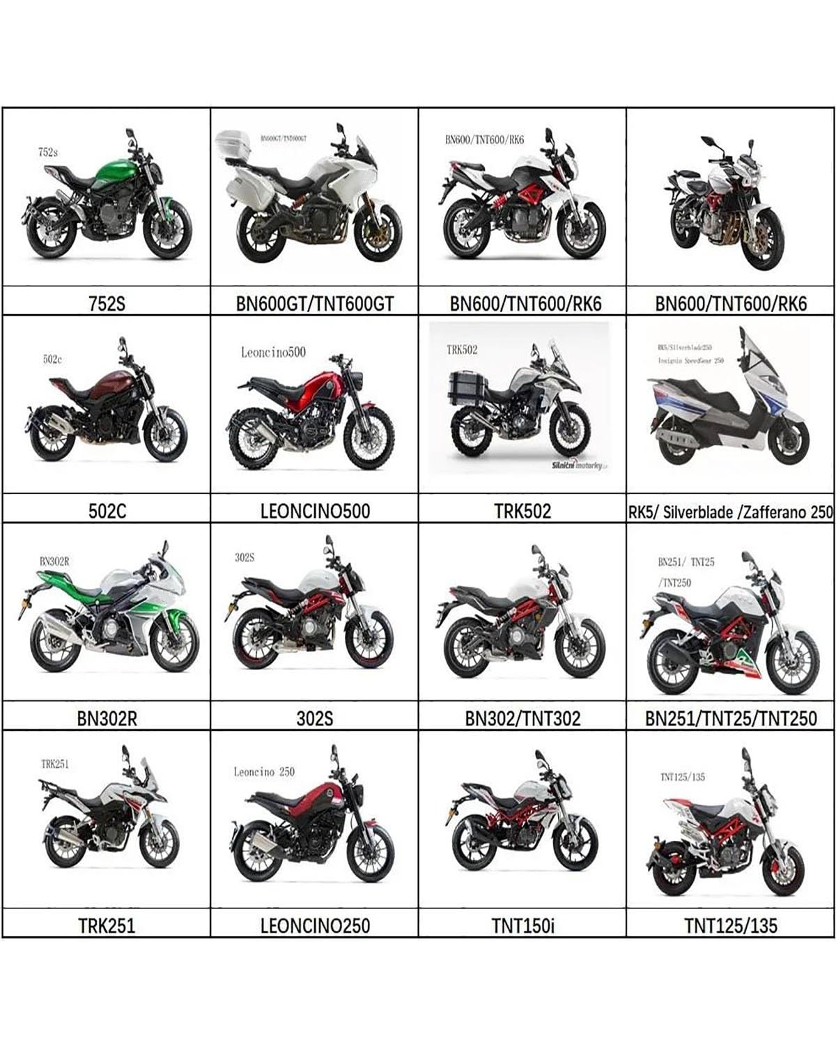 Ammortizzatore Per Benelli 302S 302R BN302 BN600 TNT300 TNT302 Ammortizzatore Posteriore(Black)