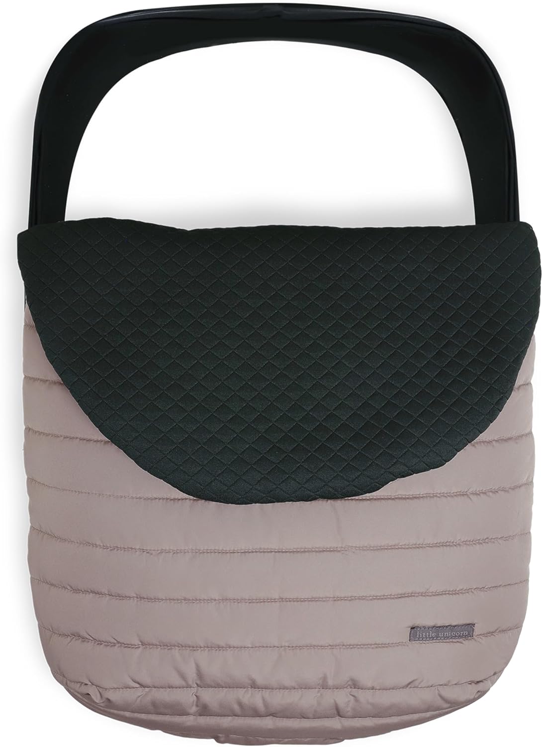 Little Unicorn Winter Car Seat Cover | Premium Insulated Fabric | Universal Fit & Easy to Install | Travel Bag Included (Mushroom)