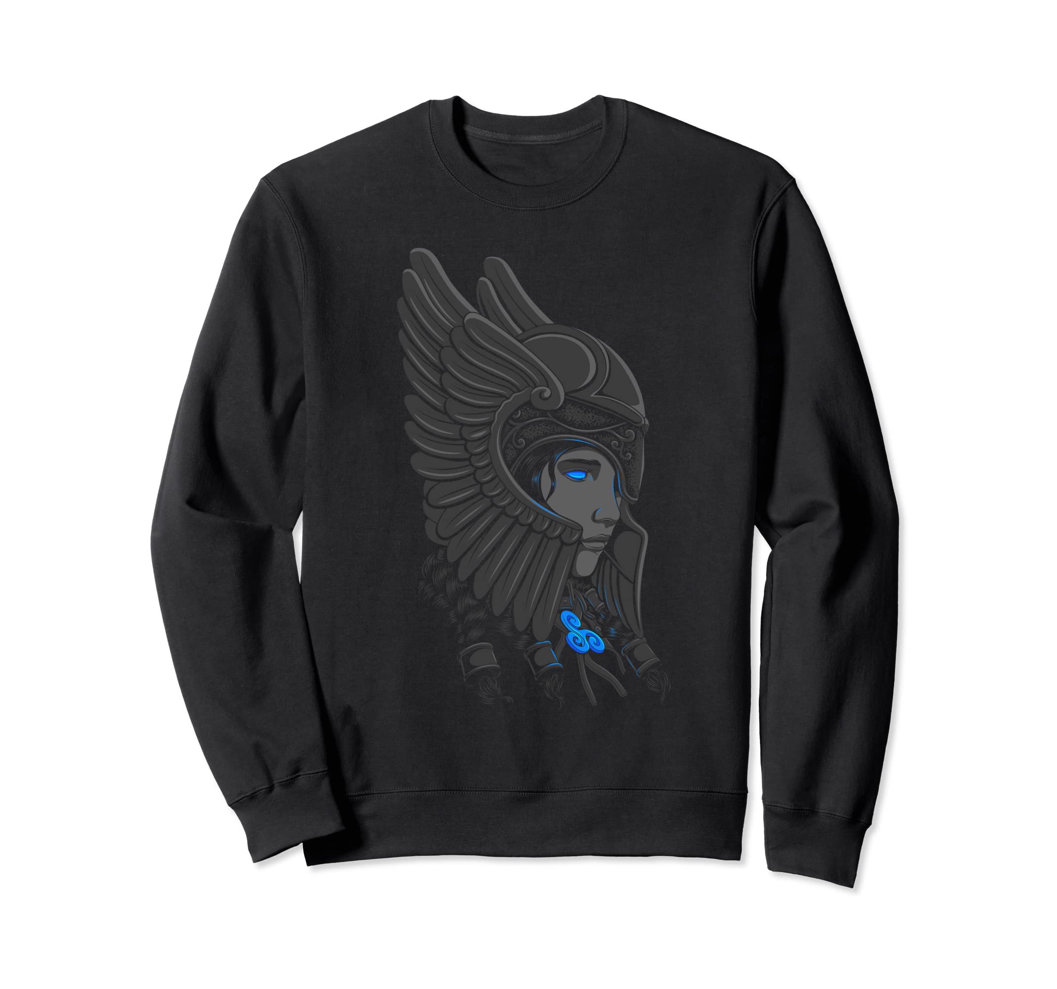 Valkyrie Queen - Norse Mythology - Chooser Of The Slain Sweatshirt, Black
