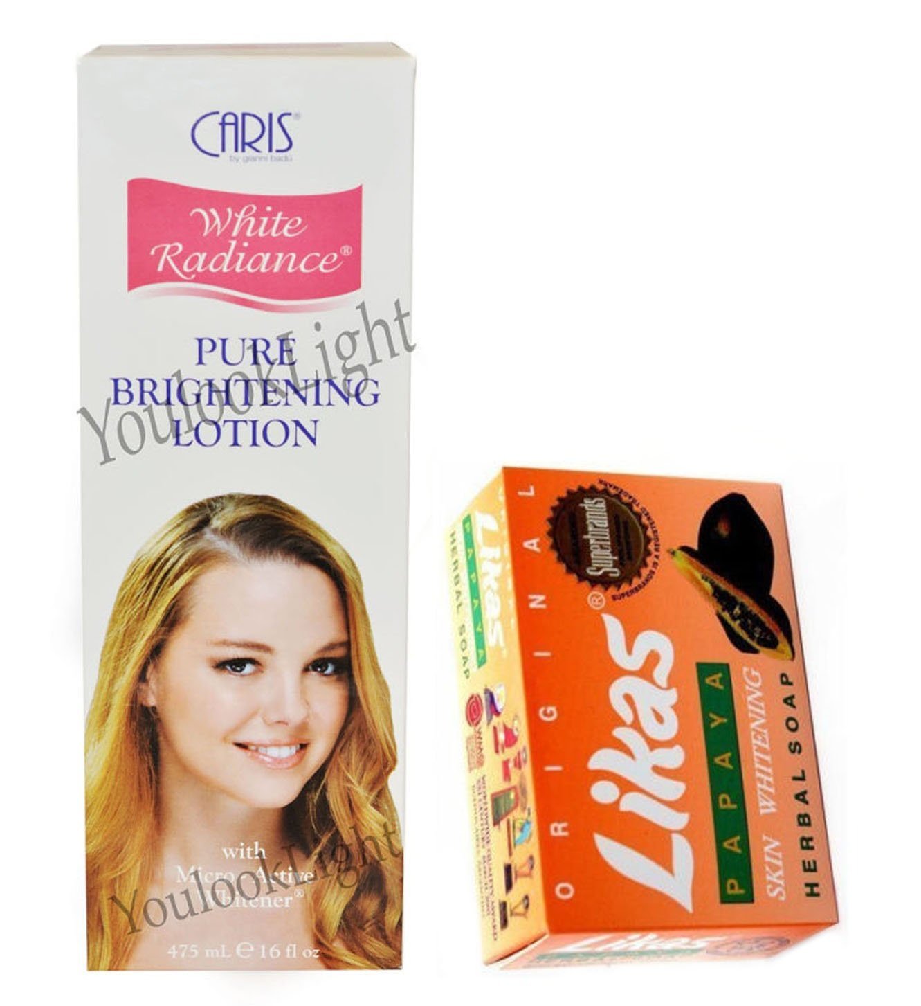 Buy Caris White Radiance Brightening Whitening Lotion 16oz , Acne Skin