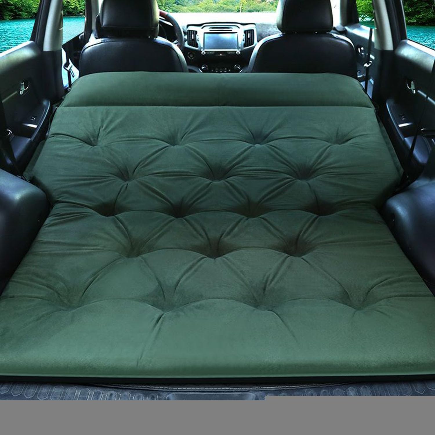 Materasso Gonfiabile per Auto per MG 3 5 6 7 SW G7 GS HS ZS,Materassino Floccata Portatile Pieghevole Letto Aria Multifunzionale Airbed,J-Green