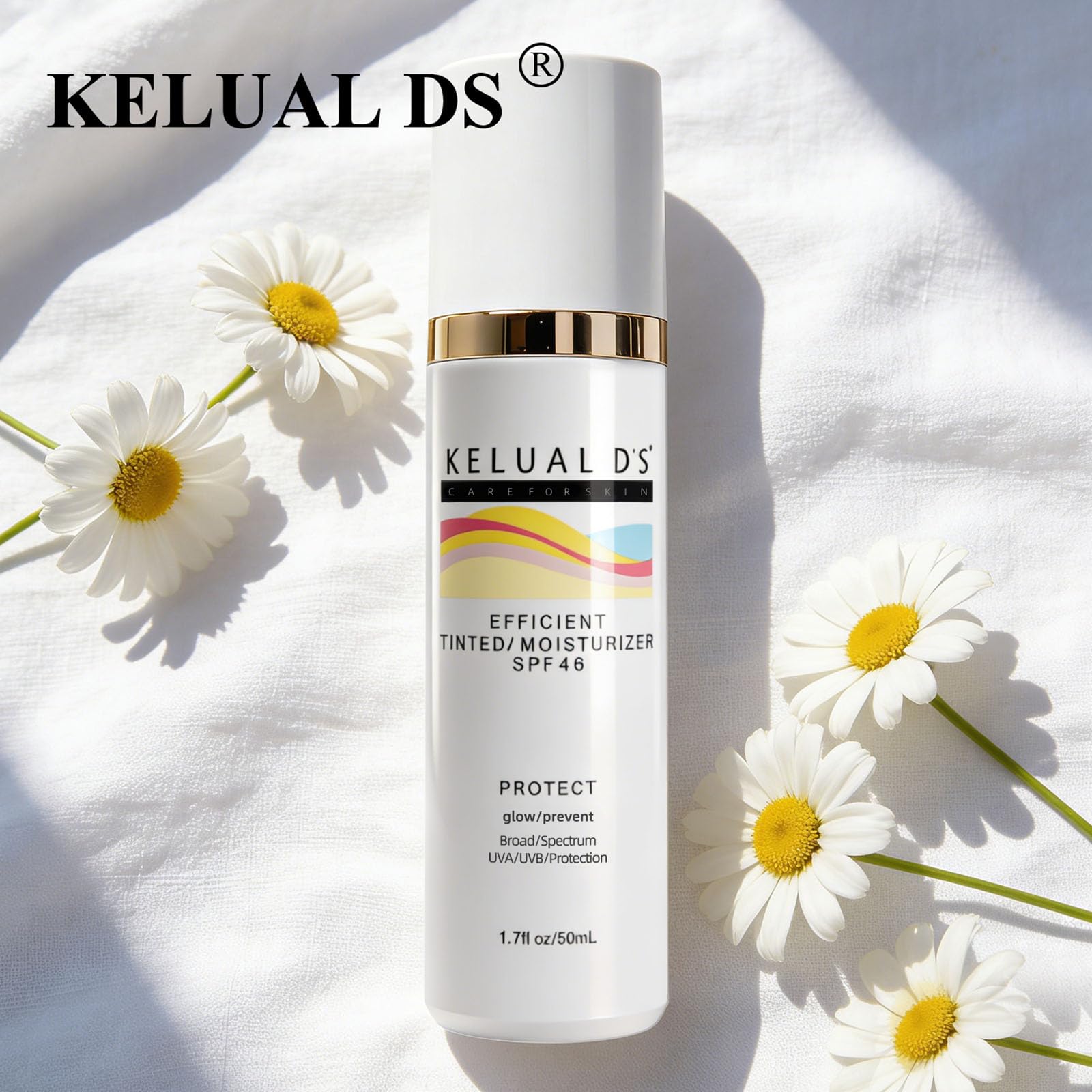 Anti-Aging Tinted Moisturizer SPF 46 - Hydrating Sunscreen -9