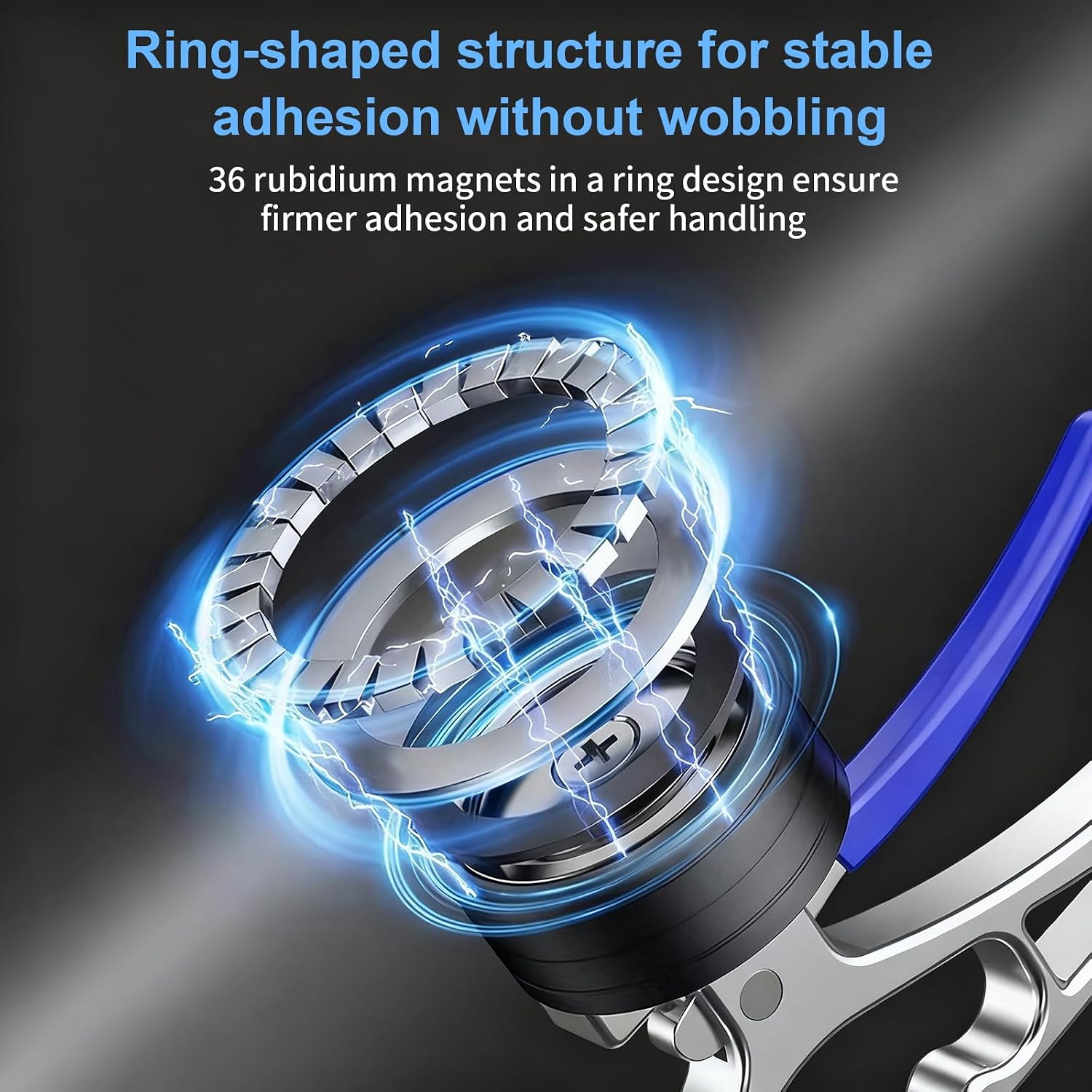 Strong Manual Magnetic Lifting Handle, Heavy Duty Strong Magnetic Pickup Tool, Quick Release Magnetic Pickup Tool for Gripping Heavy Metal Objects Nails Knife