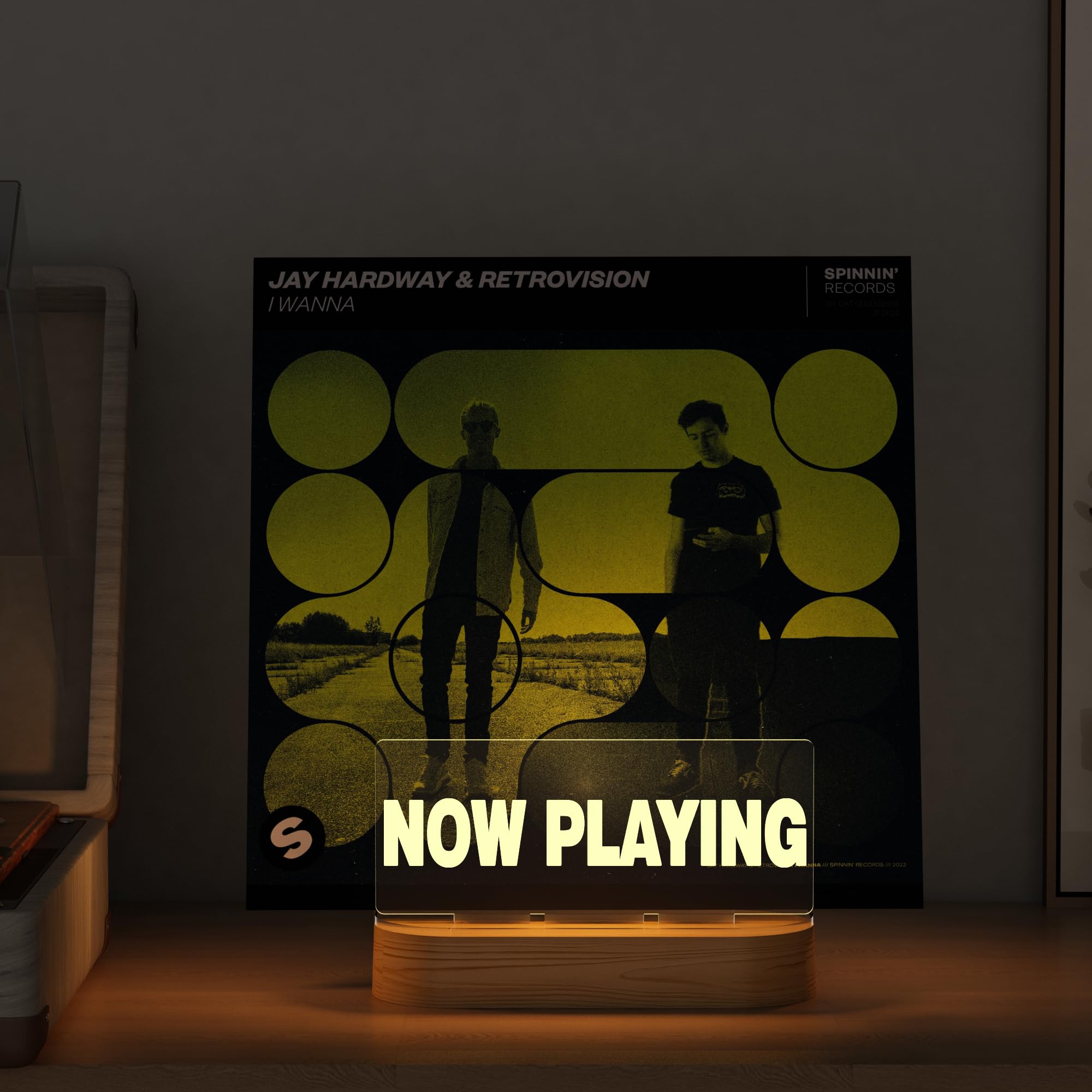 Support En Bois Pour Présenter Et Ranger Vos Disques Vinyles - Élégant Et Pratique !