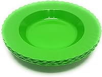 Vista 24 de Mintra Home Colección Curly (cuenco de 5 pulgadas, 6 unidades, verde azulado)