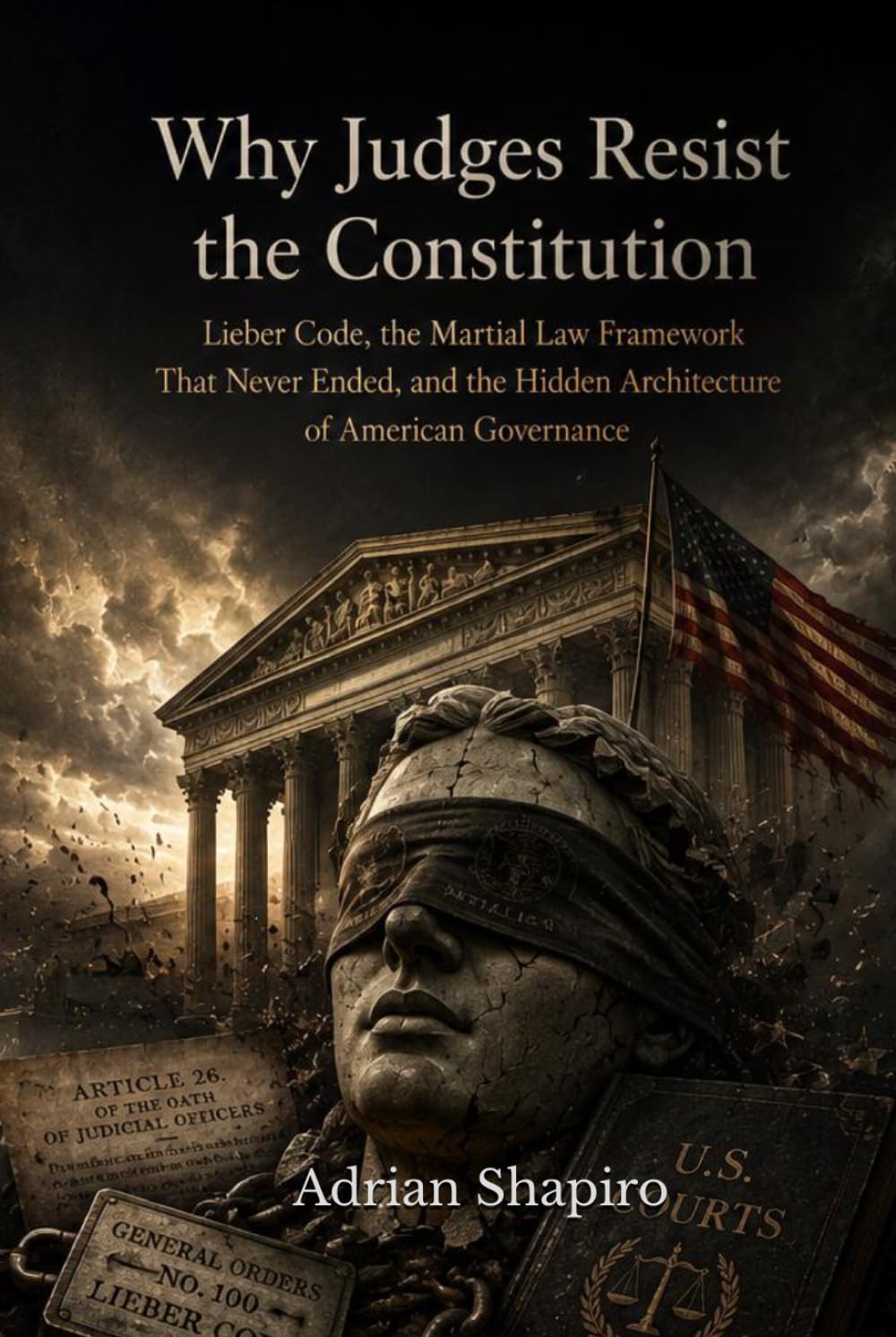 Why Judges Resist the Constitution: The Lieber Code, the Martial Law Framework That Never Ended, and the Hidden Architecture of American Governance (The Invisible Court Series)