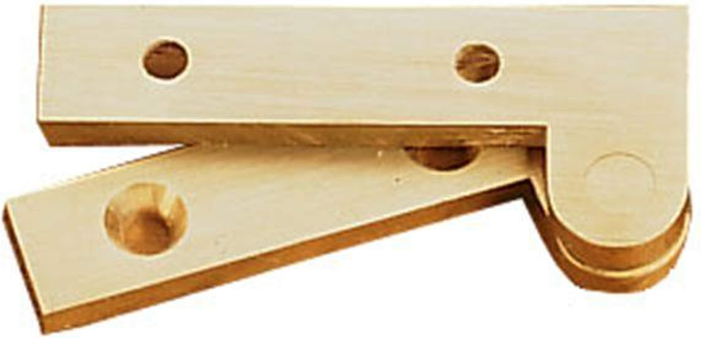 Brusso 3/8" x 1-3/4" Offset Knife Hinge