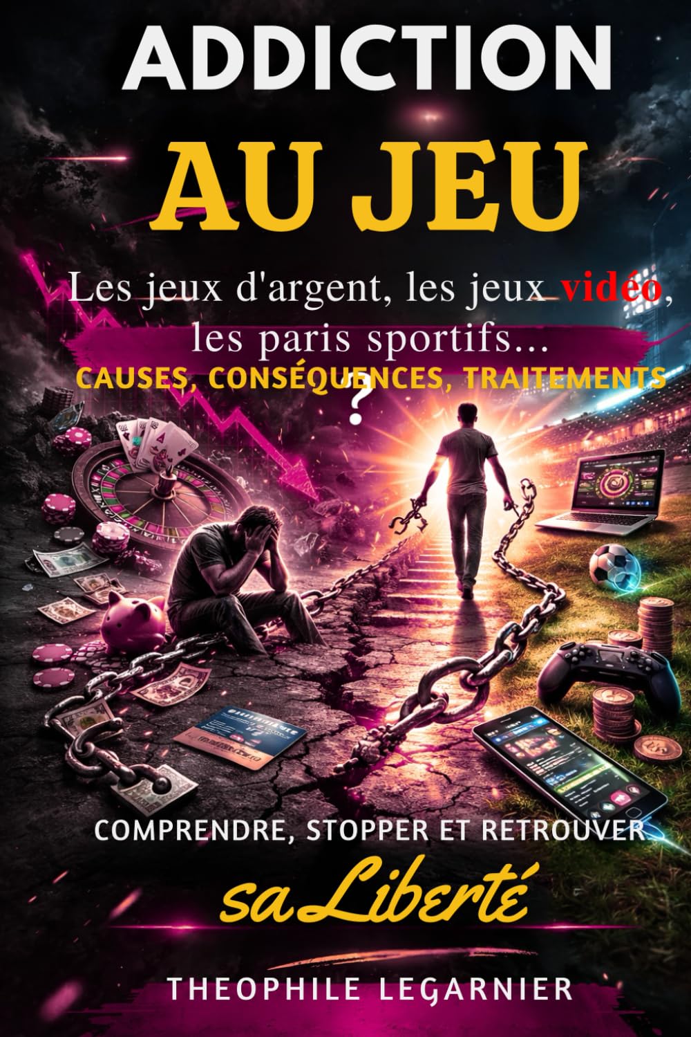 ADDICTION AU JEU: Les jeux d'argent, les jeux vidéo, les paris sportifs (Causes, conséquences, traitements)