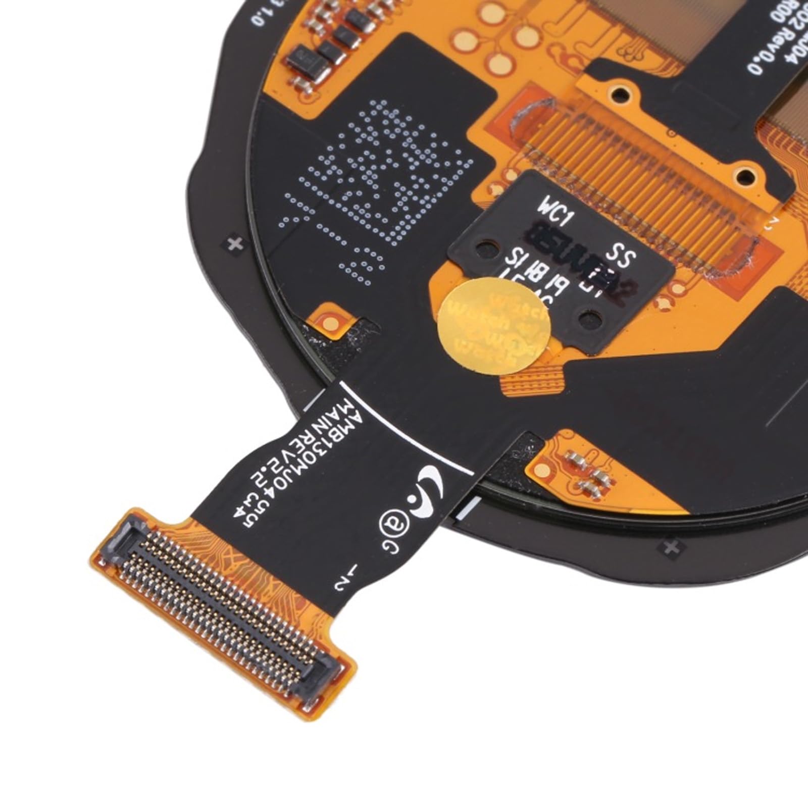 Antiurto Telaio In Metallo Touch Panel Screen Digitizer Set per R800 Orologio 46mm Miglioramento Vetro Protettivo A Prova di Impronte Digitali Smartwatch Touch Panel