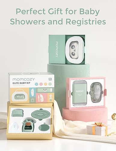 Miniatura 7 de Momcozy Elite - Kit esencial para baby shower y registro para el cuidado de la salud y la limpieza, lima eléctrica de uñas y aspirador nasal,