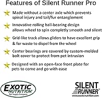 Vista 3 de Silent Runner Pro - Rueda (negro con soporte)