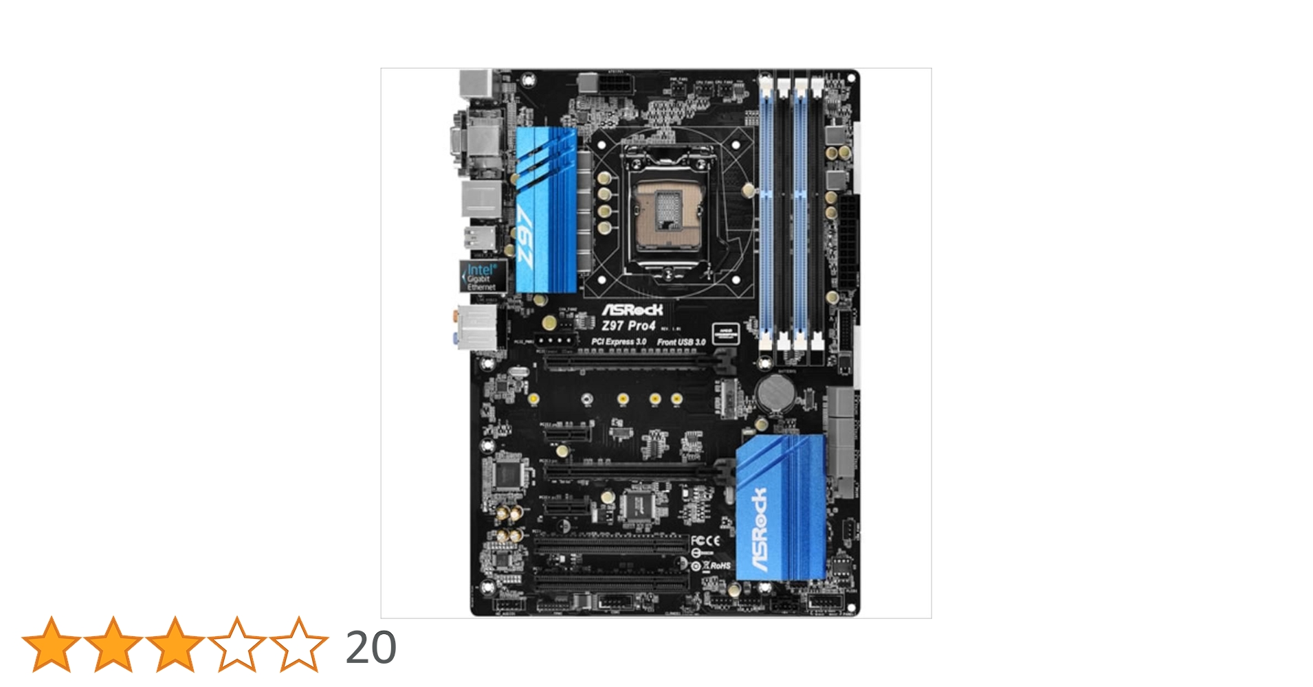 Amazon | ASRock マザーボード Z97 ATX SATA Express/M.2 Z97
