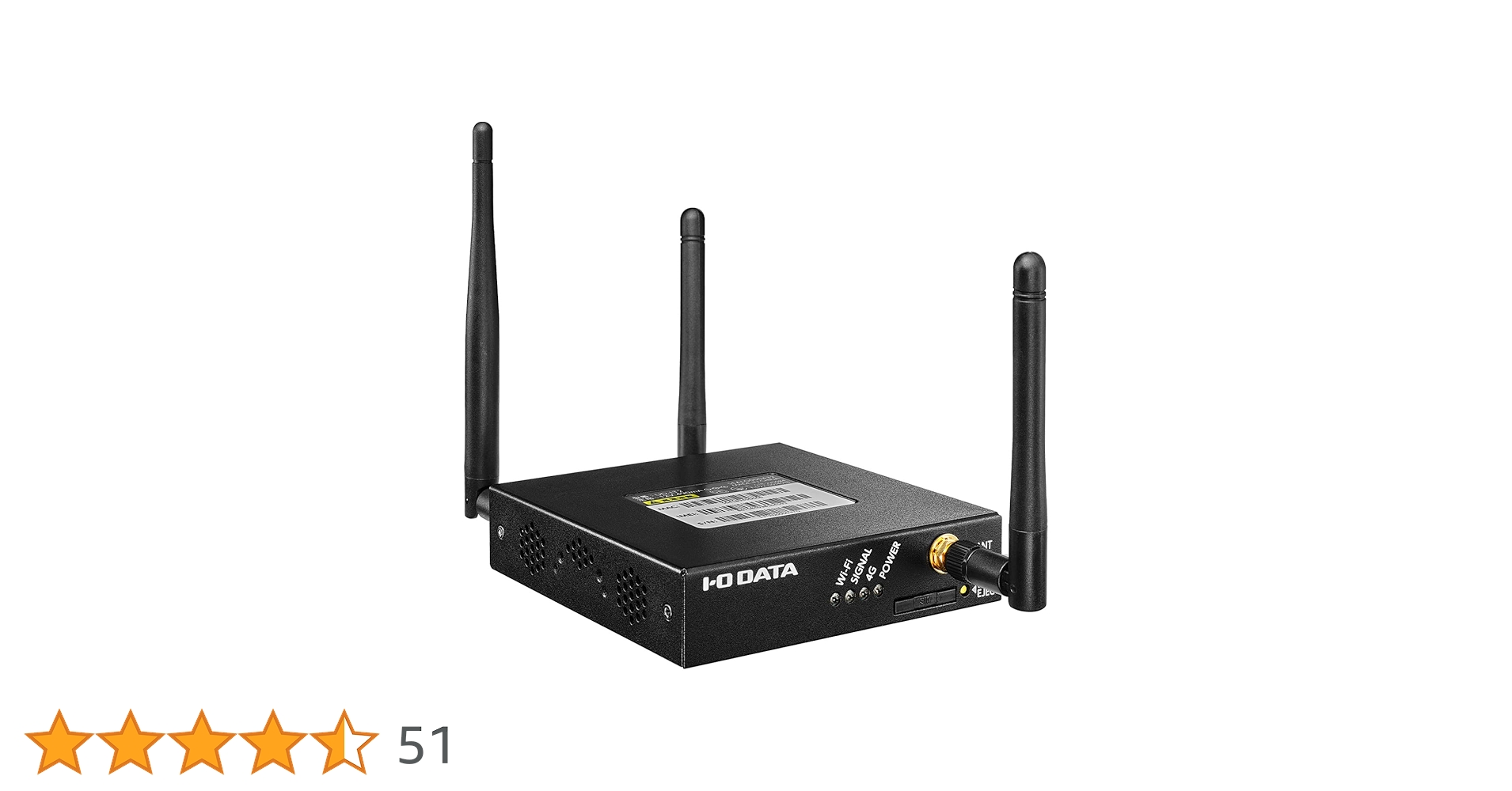 IODATA - 月額3,278円以下でWi-Fi環境も！SIMフリー4G/LTEルーター I-O DATA Wi-Fi搭載 4G/LTE ルーター [n/g/b] : コジマYahoo!店