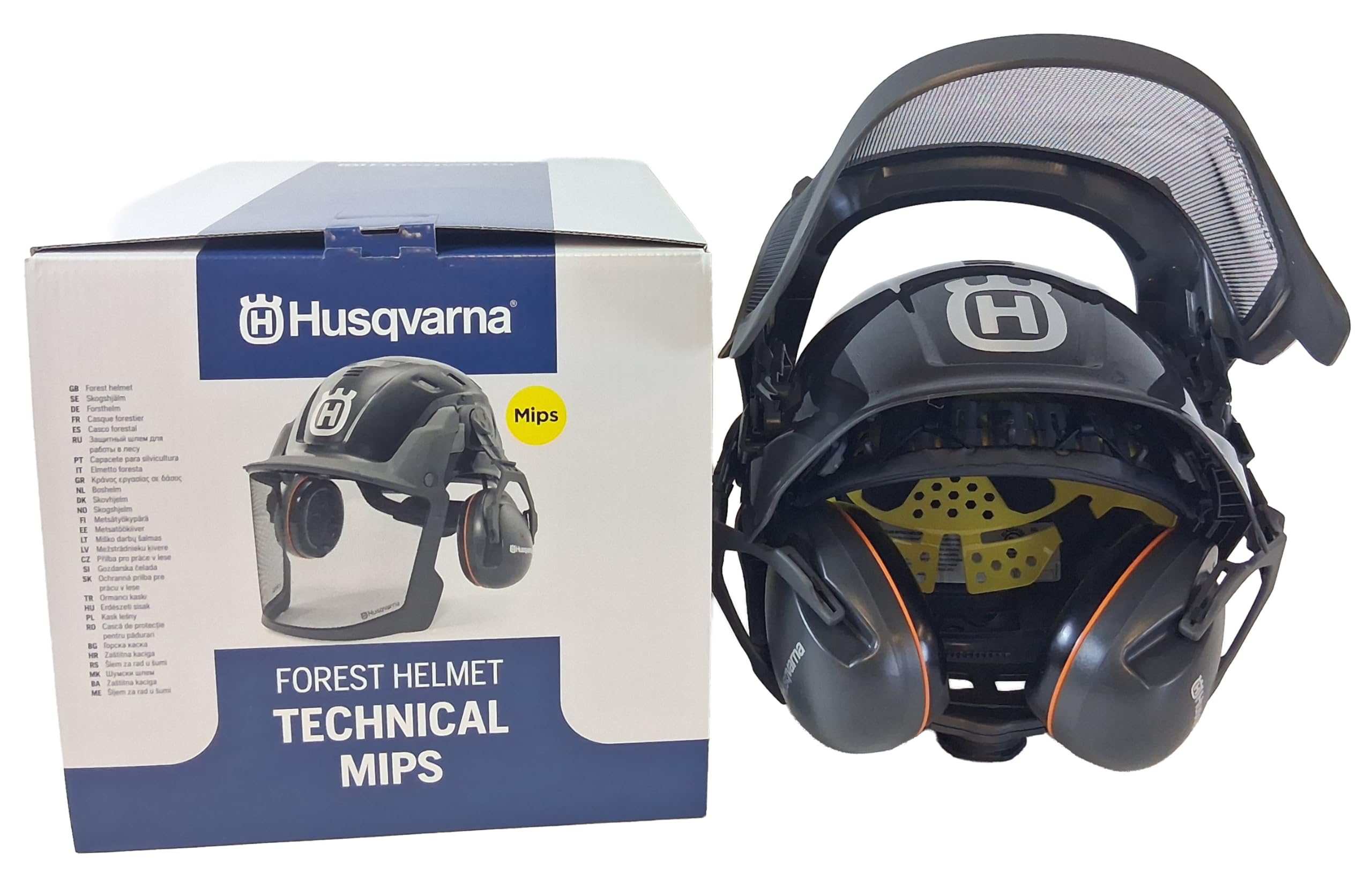 Genuine OEM Forest Helmet TECH Gray MIPS Compatible with Husqvarna