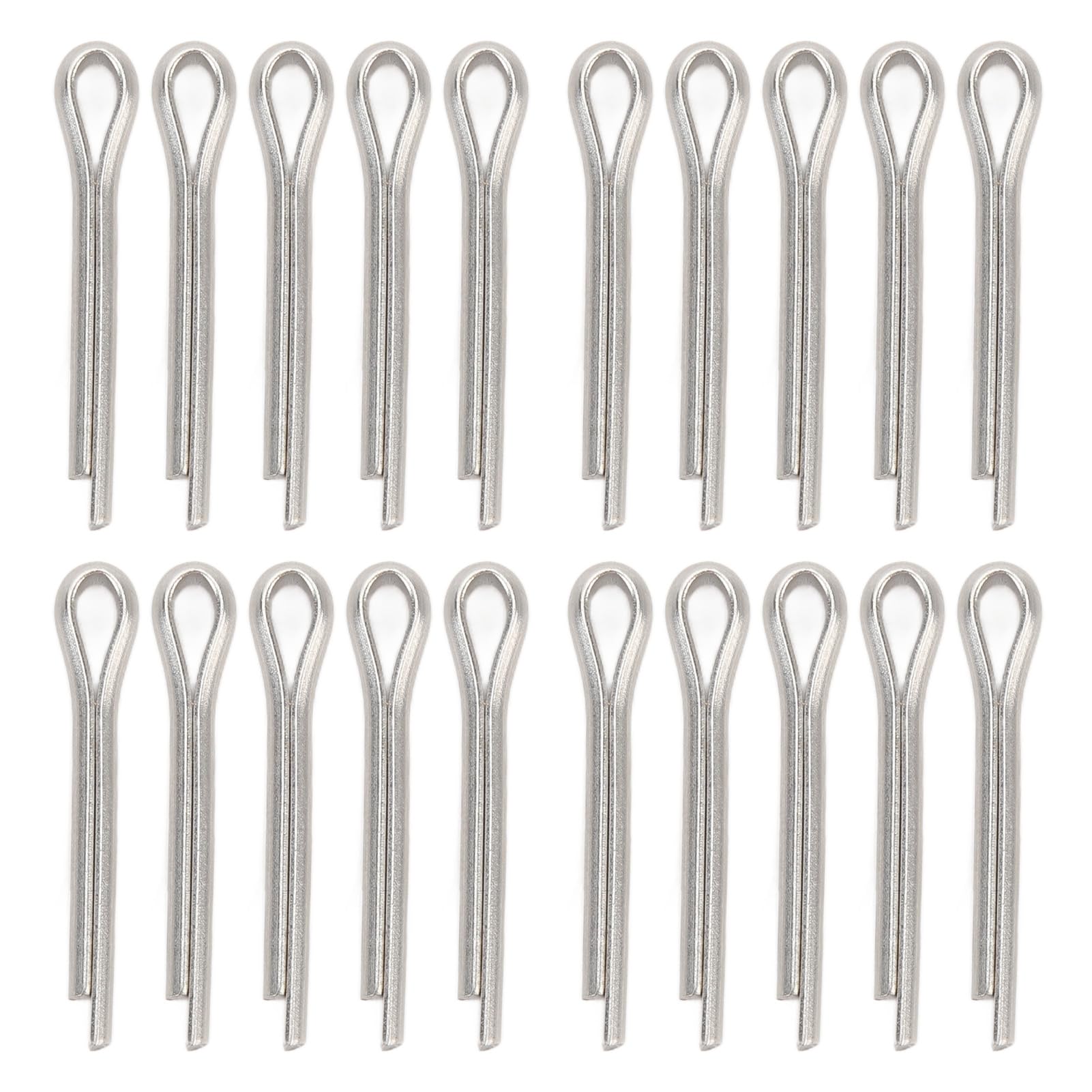 Outboard Propeller Drive Pins 20Pcs Outboard Propeller Split Pin 91490?30020?00 Propeller Shear Pin for 20HP 6HP 8HP 9.9HP 15HP Outboard