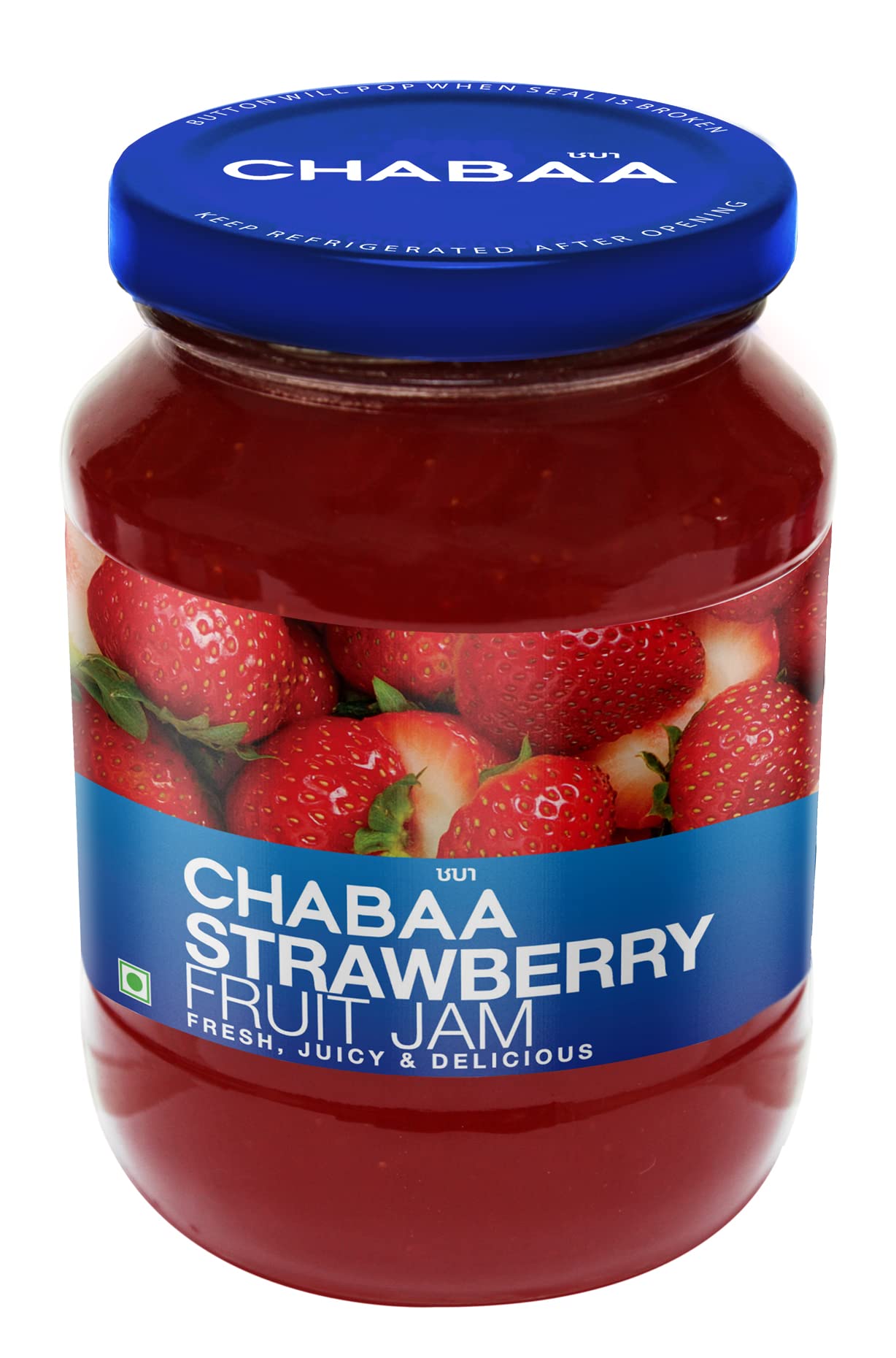 Chabaa Fruit Jam, Strawberry, 430g