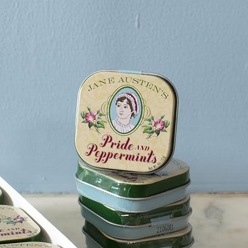 Miniatura 4 de The Unemployed Philosophers Guild Jane Austen Pride and Peppermints - Mentas, 1 lata, peso neto 0.4 onzas (0.42 oz)