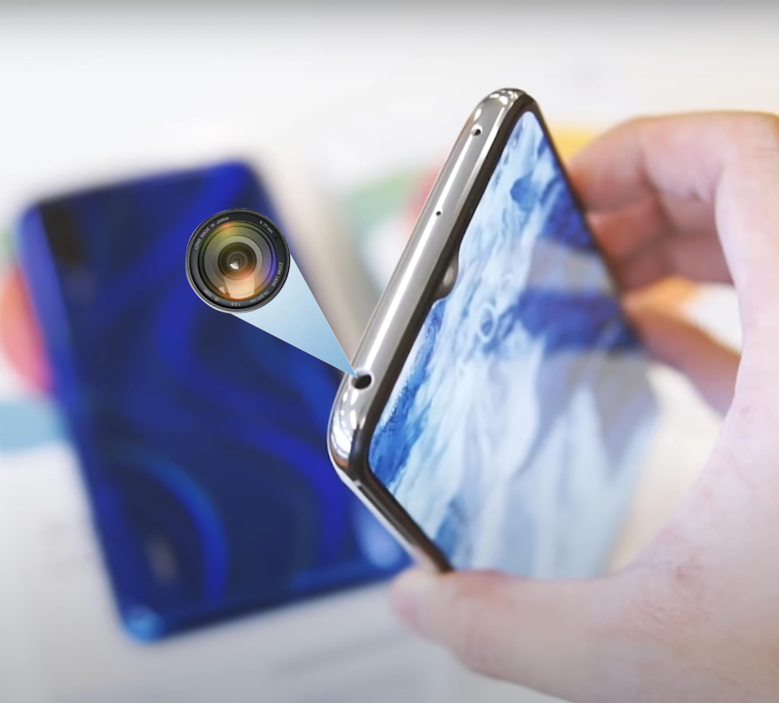 Amazon.co.jp: 本物スマホとして使える！スマホ型超小型4K隠しカメラ