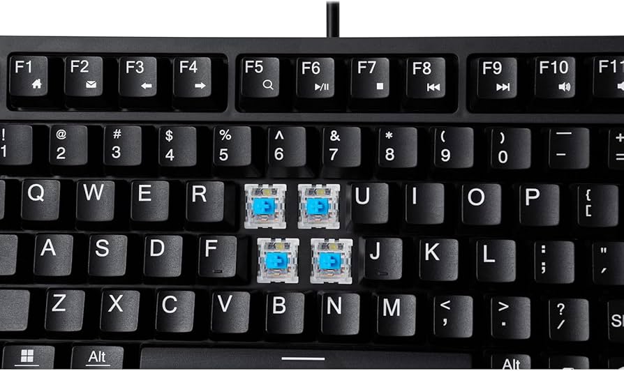 Amazon.com: Adesso AKB-610UB Multi-OS Mechanical Compact Keyboard