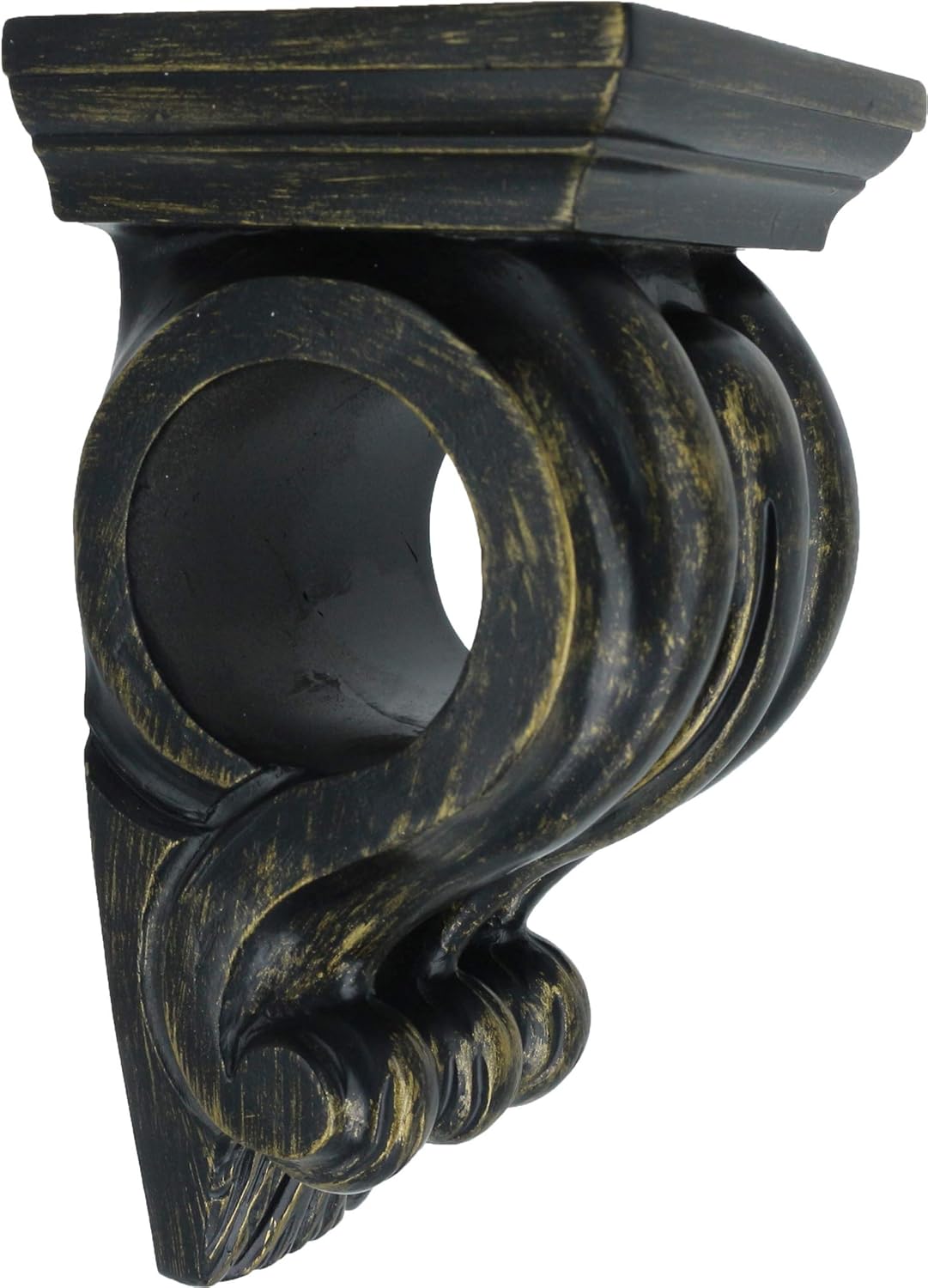 Urbanest Toulouse Drapery Sconce, 1 3/8-inch Diameter, Burnt Gold