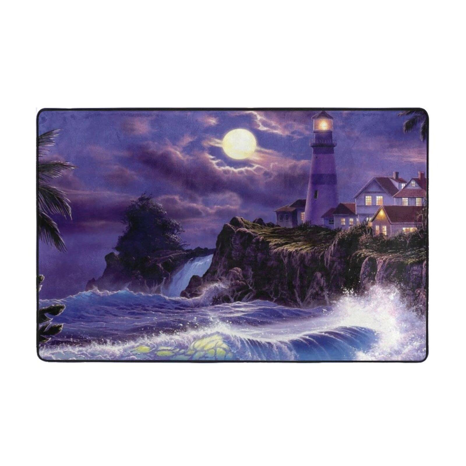 Tapis de couloir phare maritime pour illuminer votre entrée de maison