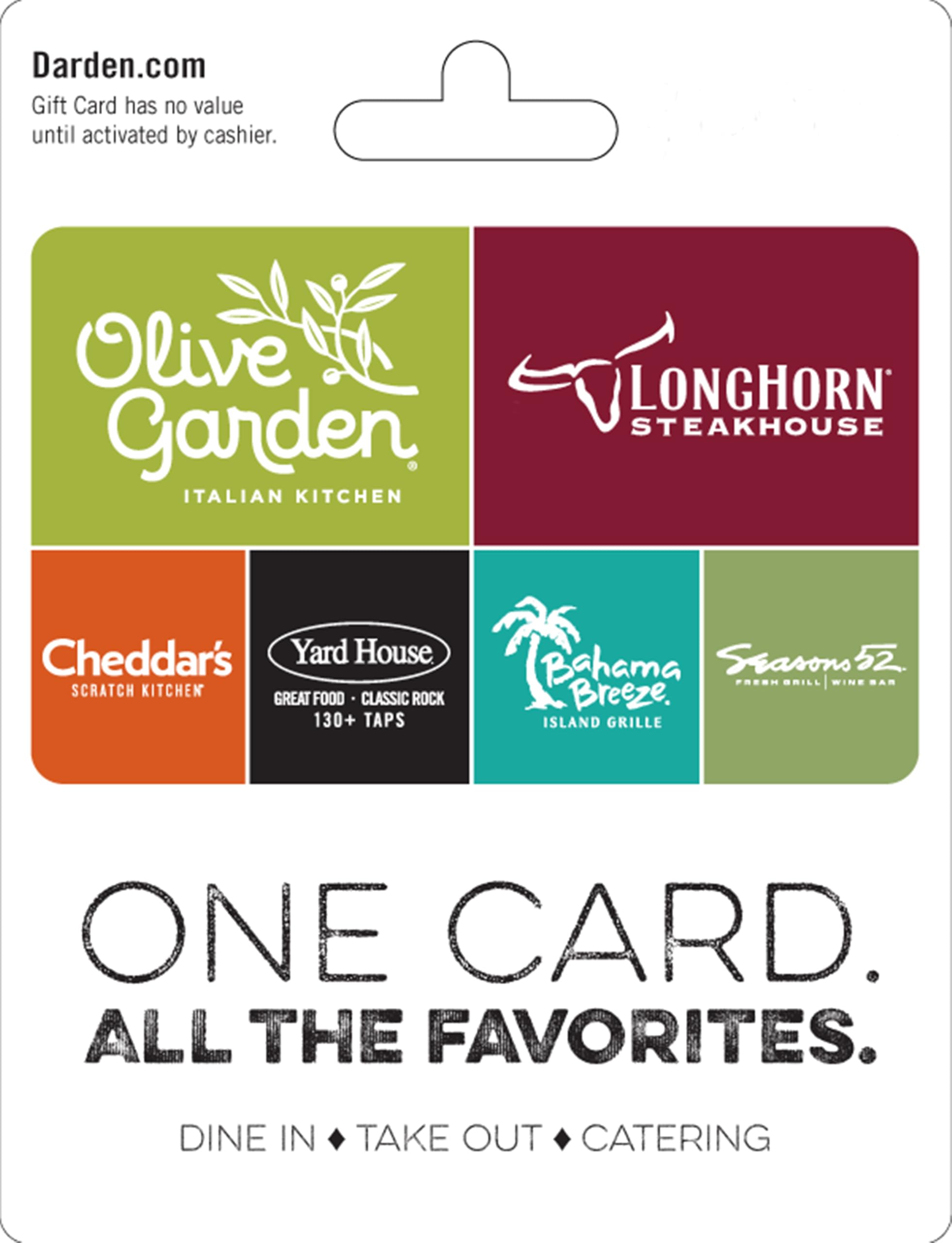 Darden Restaurants Gift Card: 0 Evergreen