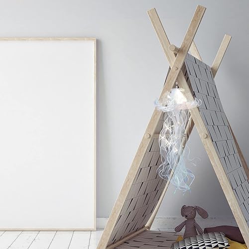 Miniatura 9 de Holibanna Manuales mariposas decorativas batería decoraciones niña LED linterna LED ornamento medusa lámpara de nido de abeja brillo linterna