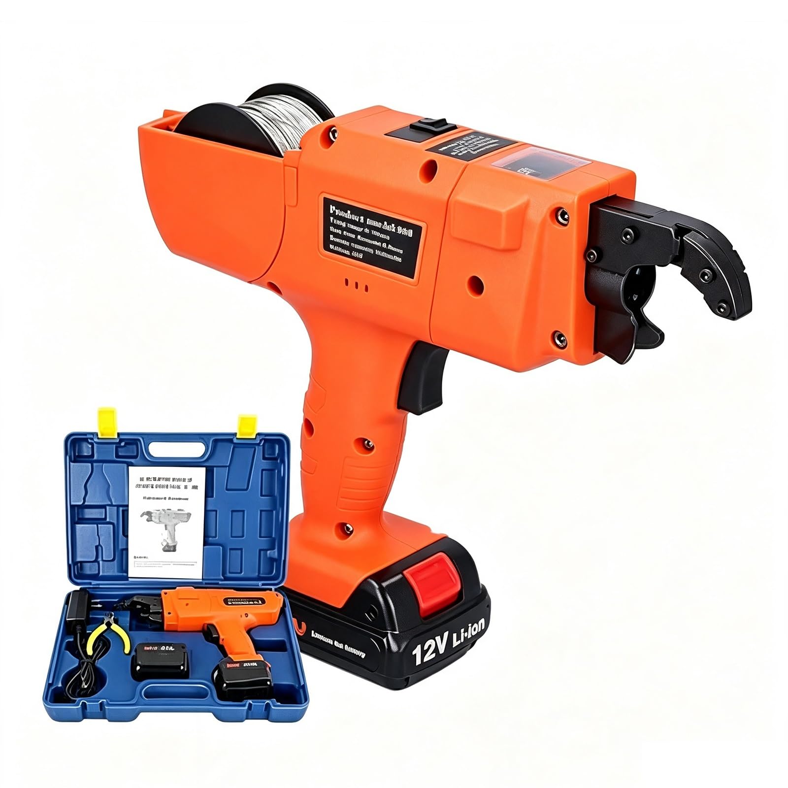 Whraoy One Color Automatic Rebar Tying Tool,Fast 0.8S Knot