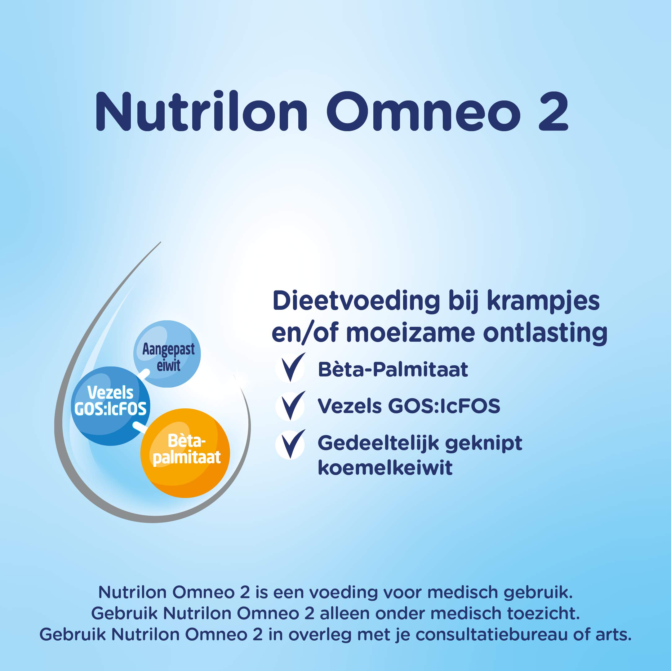 Nutrilon Omneo-Comfort 2 met Pronutra - 1 stuks - 800 gram