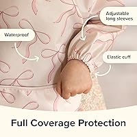 Vista 6 de Tiny Twinkle Long Sleeve Bib for Babies & Toddlers Waterproof Smock Bib for Eating Machine Washable & Mess-Proof Feeding Essentials Newborn