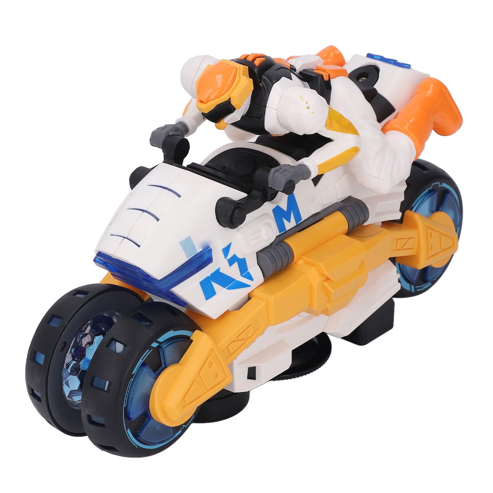 Pilipane Stunt -transformierendes Motorrad mit Musiklicht 360 Grad rotierender batteriebetriebener Stunt -Motorrad -Motorradspielzeug