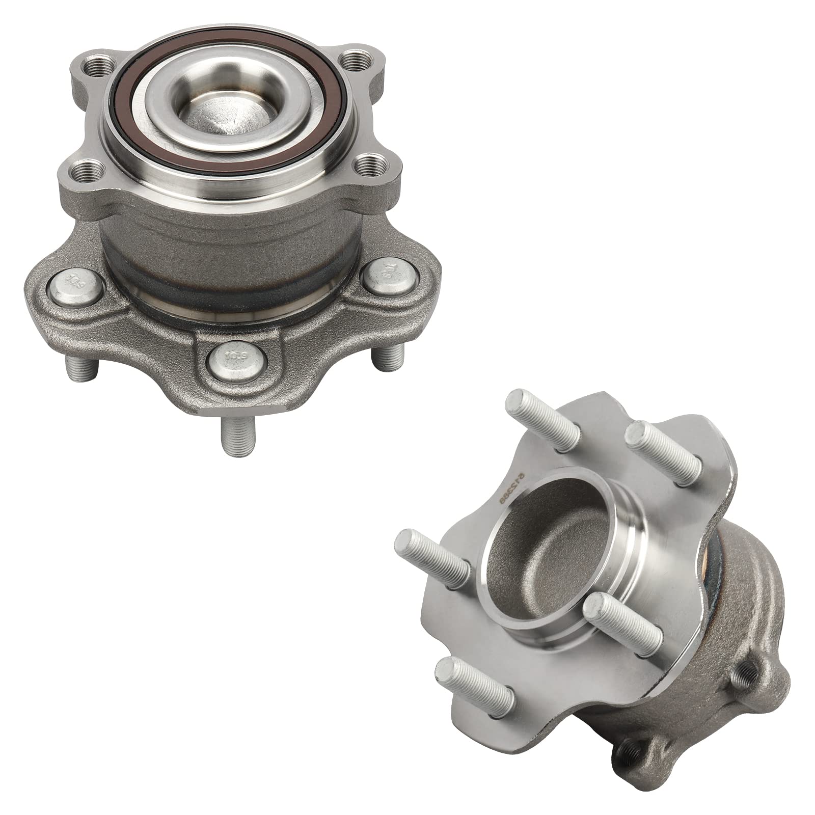 DRIVESTAR 512388 (Pair) Rear Left Right Wheel Hub & Bearing Assembly for Nissan 2007-12 Altima 3.5L, 5 Lugs w/ABS, 2009-2016 Maxima 2013-15 Pathfinder 2013 Altima Coupe, 2013-16 Infiniti QX60-FWD/JX35