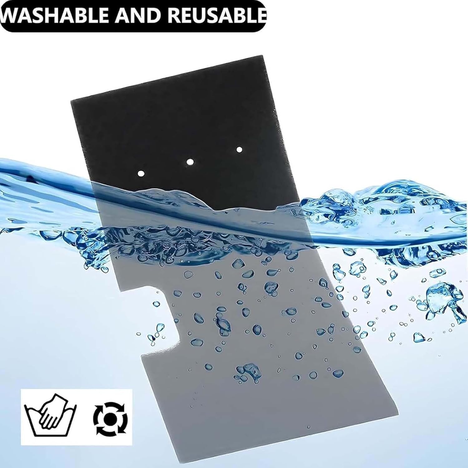 2 Pack Rubber Foam Seal Strips for Ge Washer Dryer Combos - Lint Filter Repair - Prevents Lint Buildup on Ultrafast Profile Combo Dryer Parts Accessories