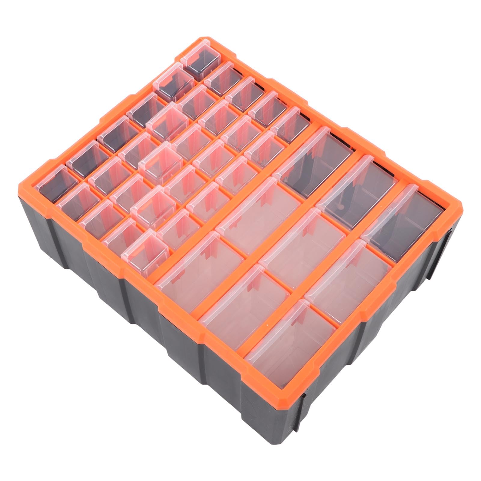 Hidyliu Scatola per Ricambi da 39 Cassetti, Organizer in Plastica con Divisore per Hardware da Officina e Forniture Artigianali
