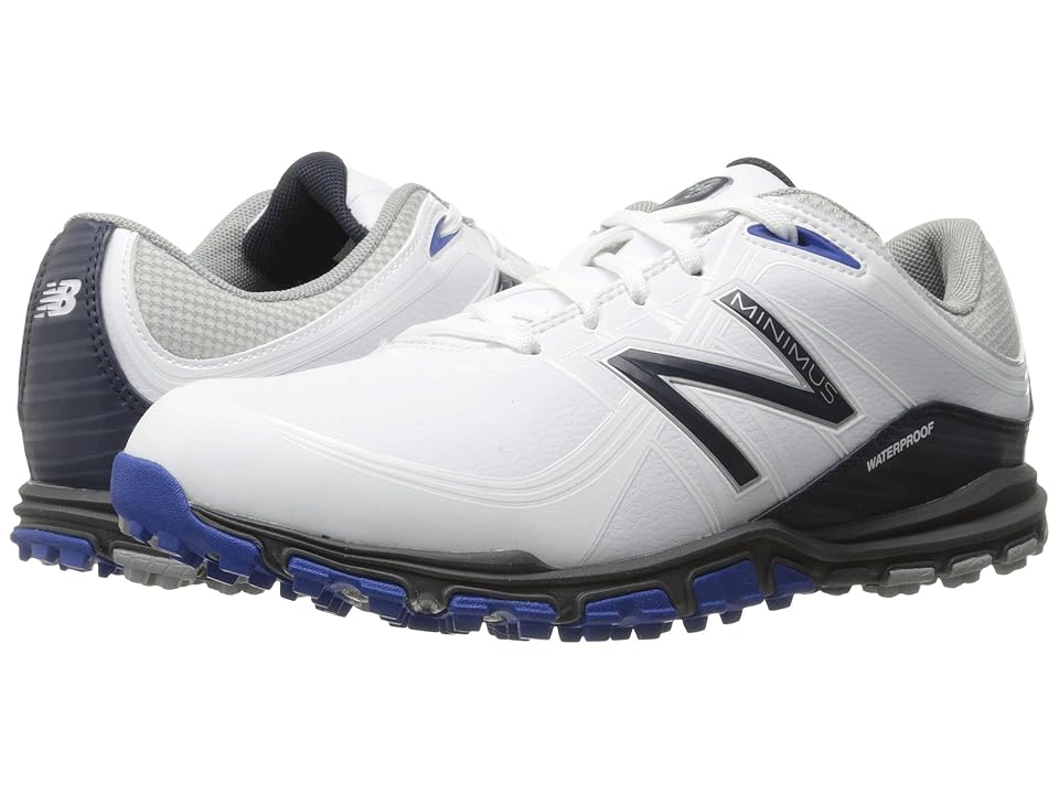 

New Balance Golf NBG1005 Minimus (White/Blue) Men's Golf Shoes