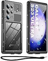 Vista 1 de Funda impermeable para Samsung Galaxy S23 Ultra, IP68 bajo el agua, a prueba de golpes militares de 12 pies, a prueba de polvo, pantalla y protector