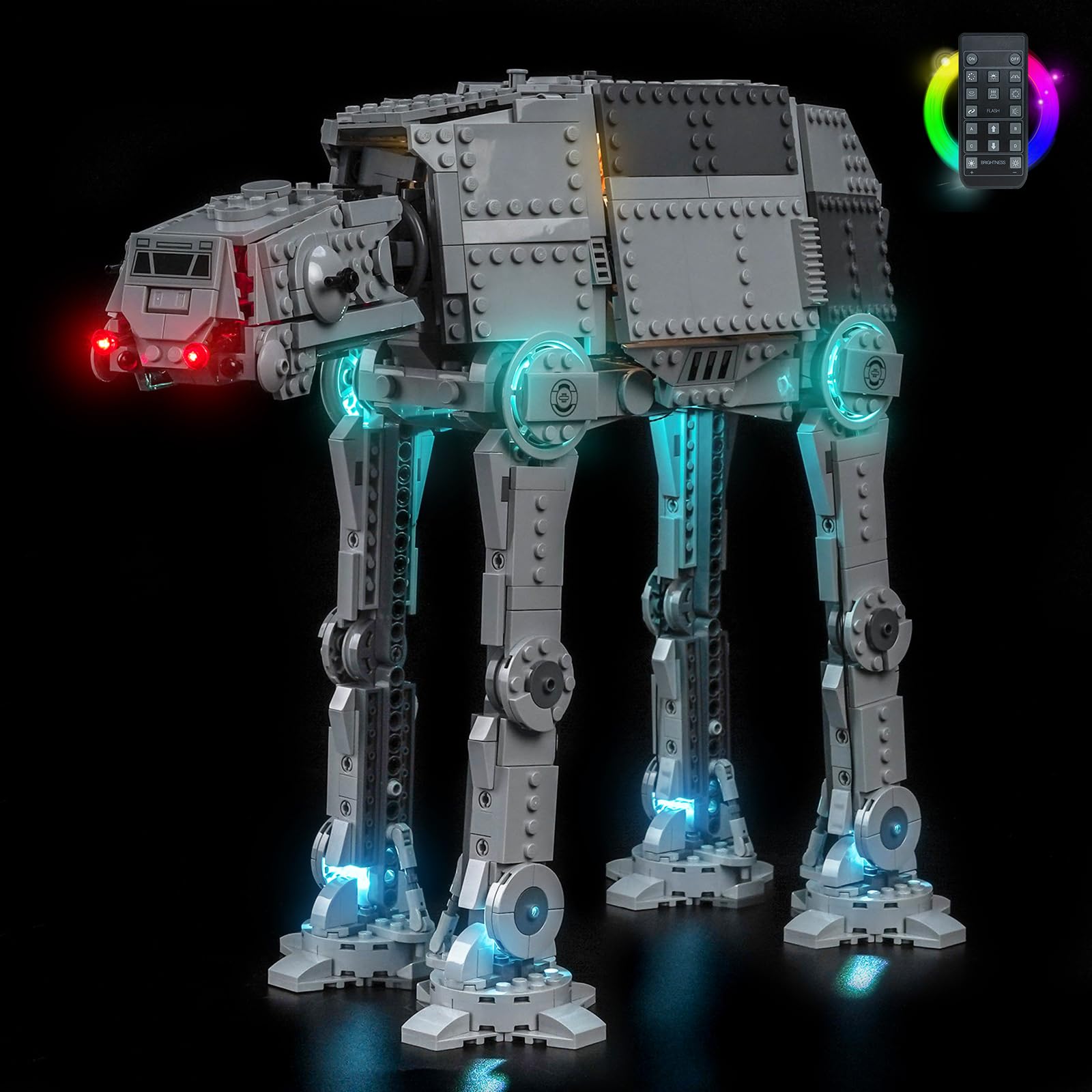 LocoLee RC Light Set Compatible with LEGO Imperial Remnant AT-AT with INT-4